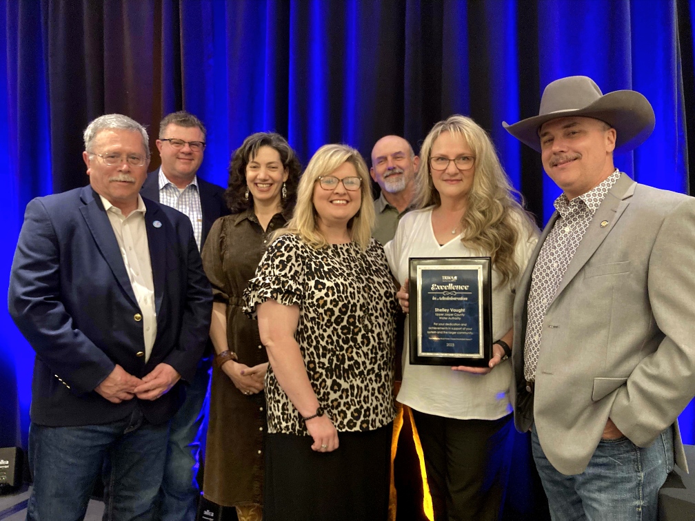 Shelley Vaught with Co-Workers, Board Member, & TRWA Staff